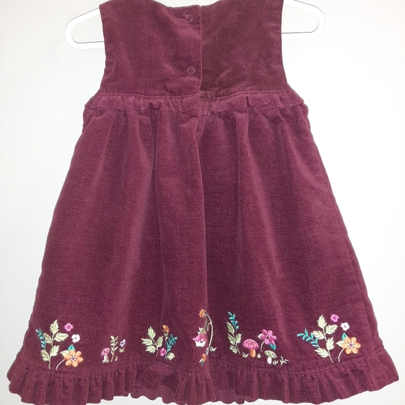 Gymboree Happy Hedgehog Pinafore Jumper Dress 18 - Picture 2 of 3